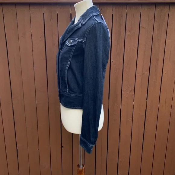 T Tahari | NWT Jean Jacket Size Small - Picture 7 of 13
